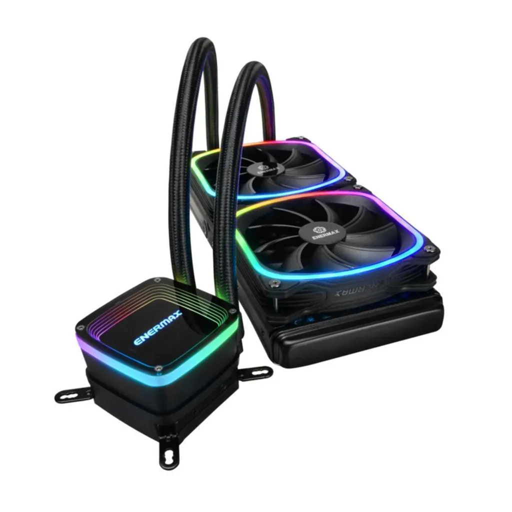 Refroidisseur CPU Aquafusion ADV 240mm avec Effet Miroir Infini ARGB