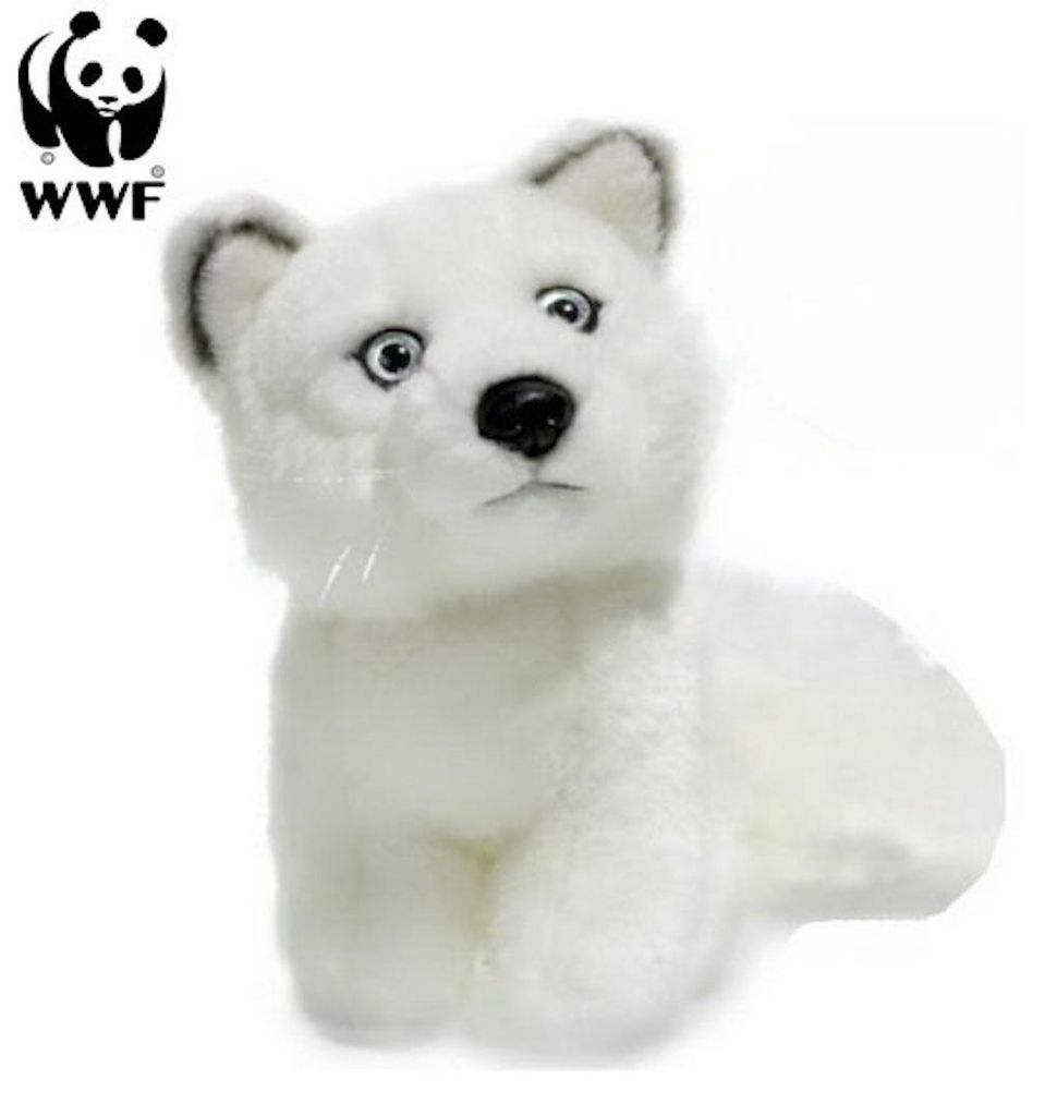 WWF - Plüschtier - Polarfuchs Baby (15cm) lebensecht Produktbild 