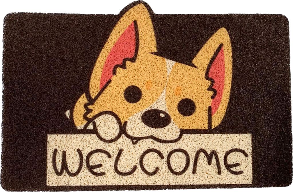 Fußmatte für den Innen- und Außenbereich, Bodenteppich, verschleißfest, leicht zu reinigen, Tiermuster-Design, dekorativer Teppich, rutschfeste...