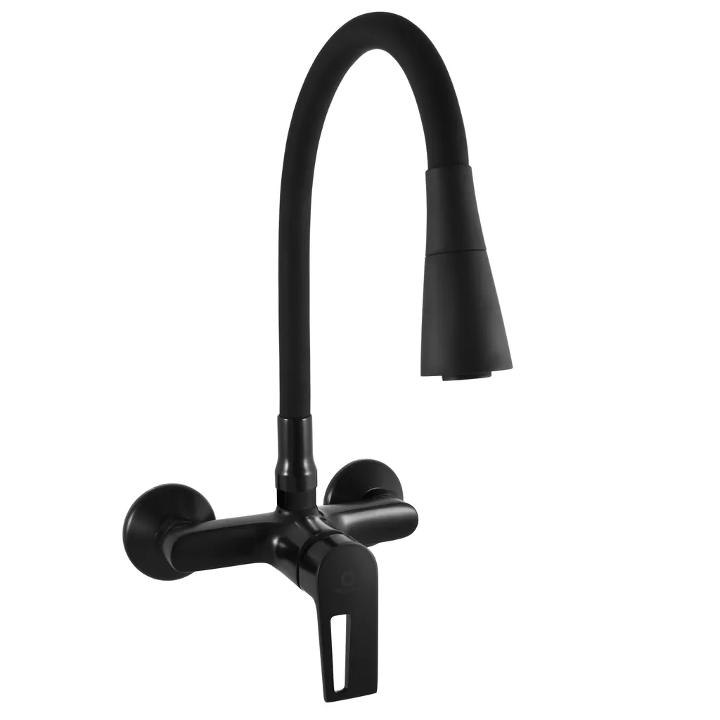 RAV Slezák Colorado CO202/13CMAT Rubinetto Flessibile Nero Opaco 150mm