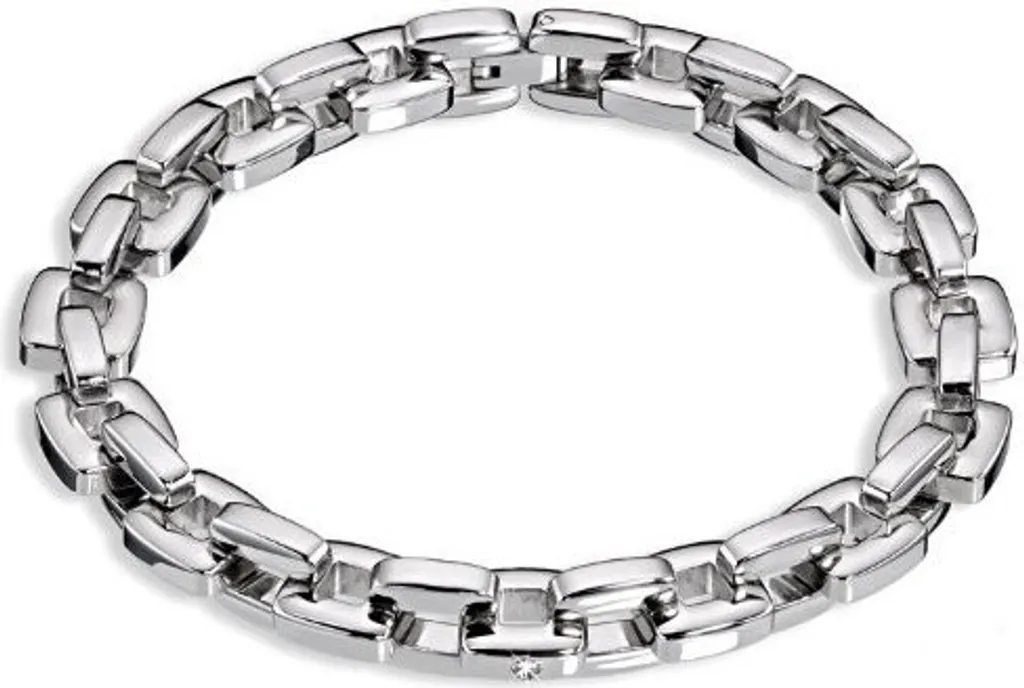 Bracciale Morellato SFW06 Catena Squared Acciaio Unisex Argento