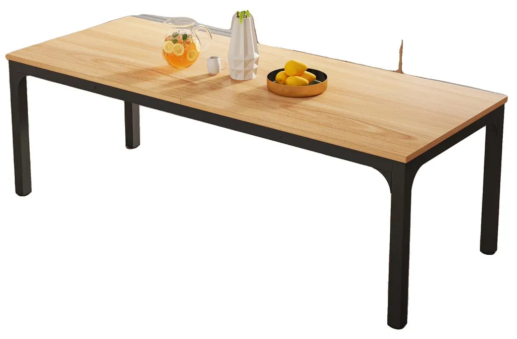 Table à manger 10 personnes : fini le manque de place avec ce modèle naturel