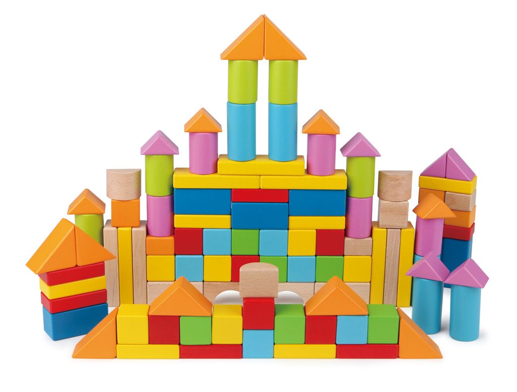 Hape - Meravigliosi blocchi da costruzione in legno - 101 Immagine del prodotto 