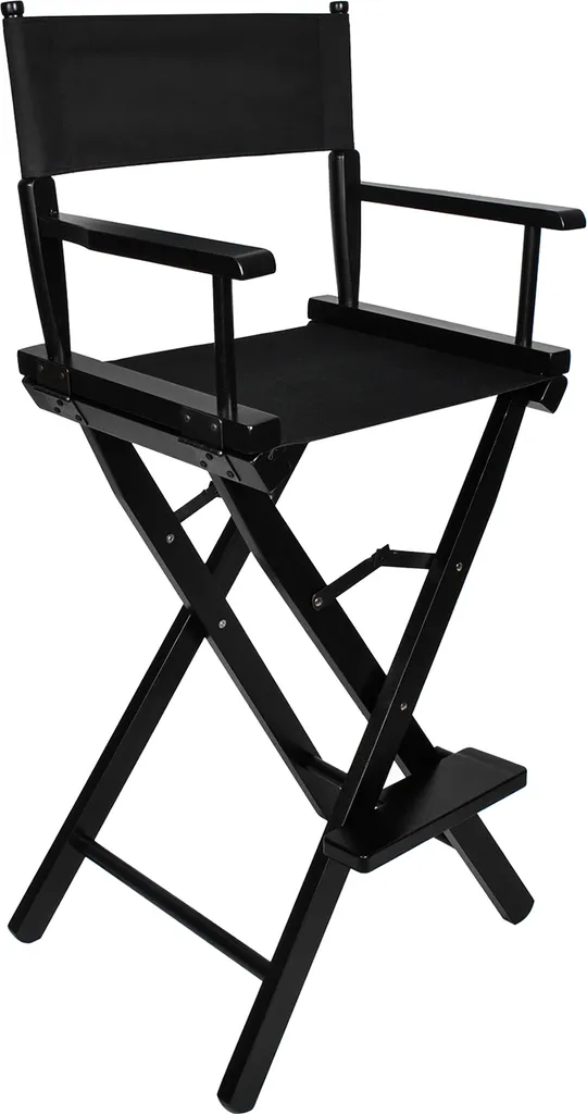 Siège maquillage stable 140kg pour éviter le mal de dos en prestation