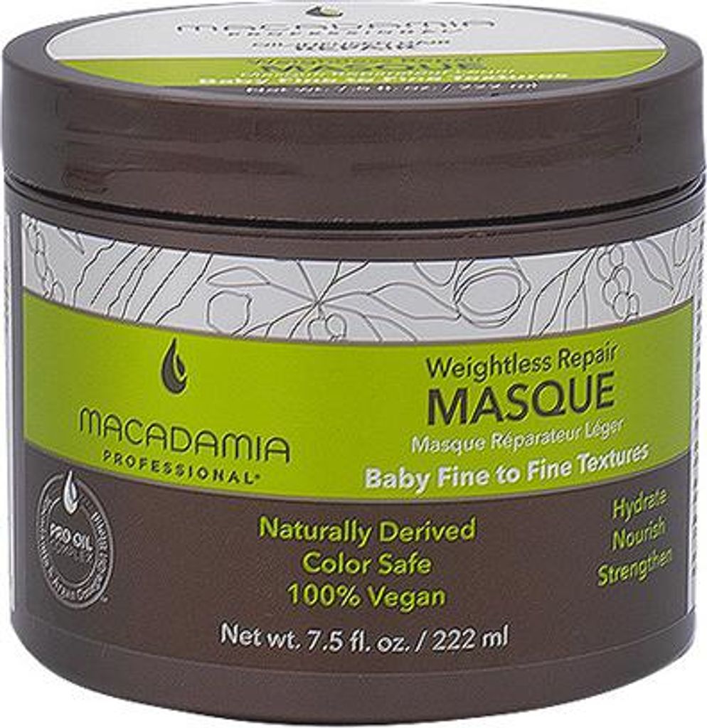 Macadamia Weightless Repair Masque 222ml - maschera Immagine del prodotto 