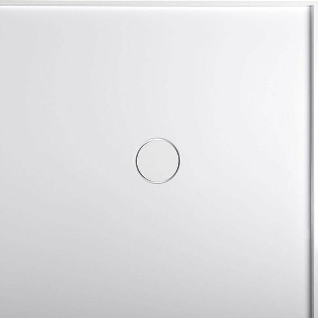 Polysan Duschtassen - Duschwanne Mirai 1000x1000, Gussmarmor, weiß 73166