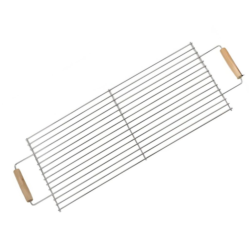Rechteckiger Grillrost 65 x 30 cm aus hochwertigem Produktbild 
