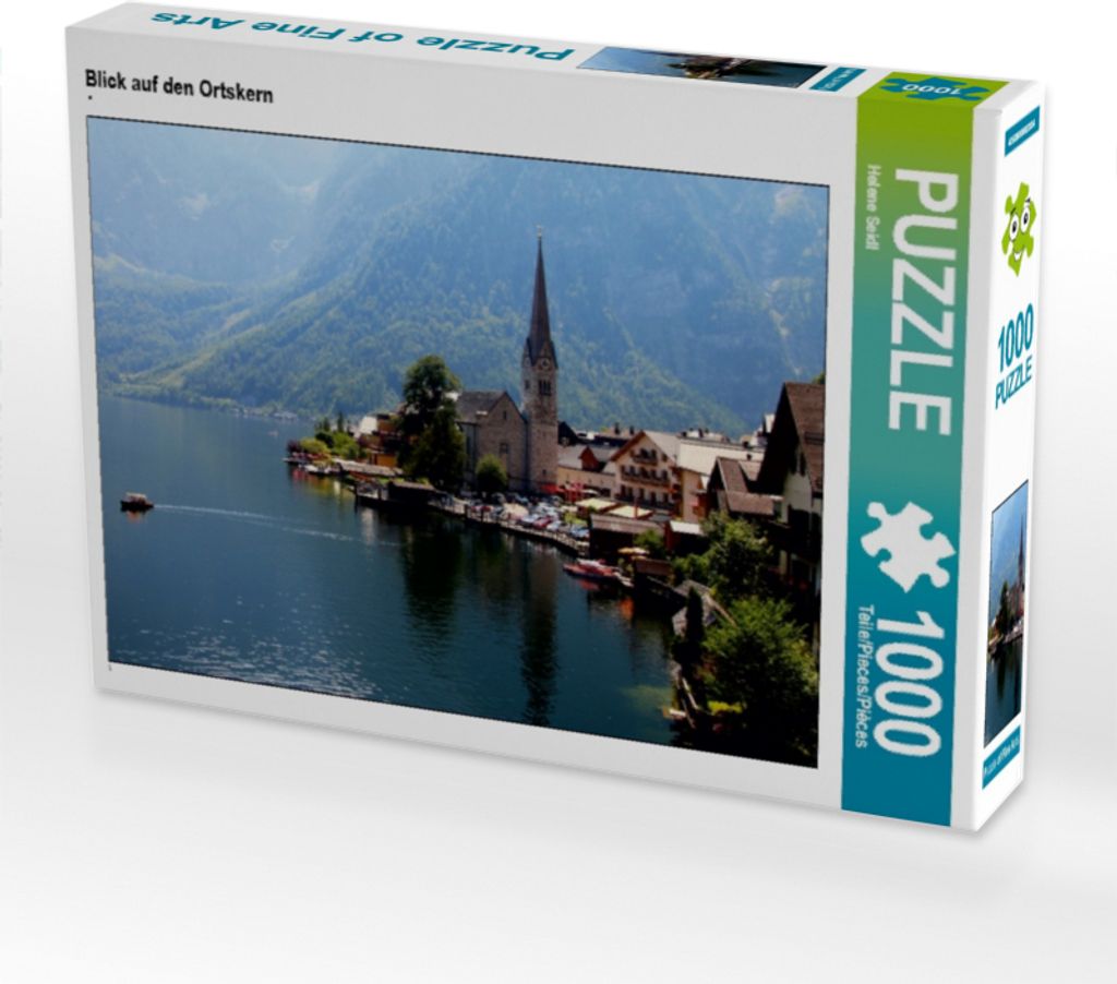 Calvendo Blick auf den Ortskern 1000 Teile Puzzle quer 640x480mm, Seidl Helene; 7275539