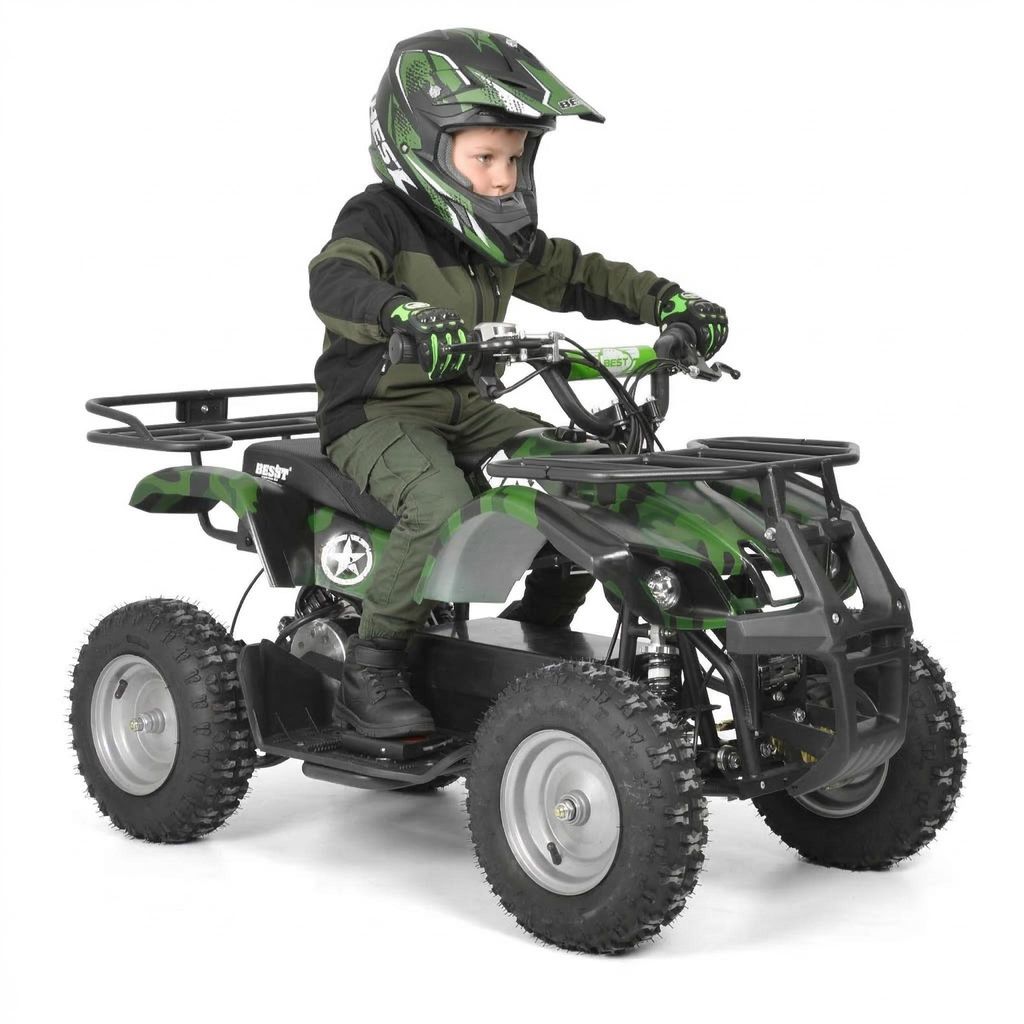HECHT 56100 Kinder Elektro Quad bis 25km/h 1000W bis 65kg Produktbild 