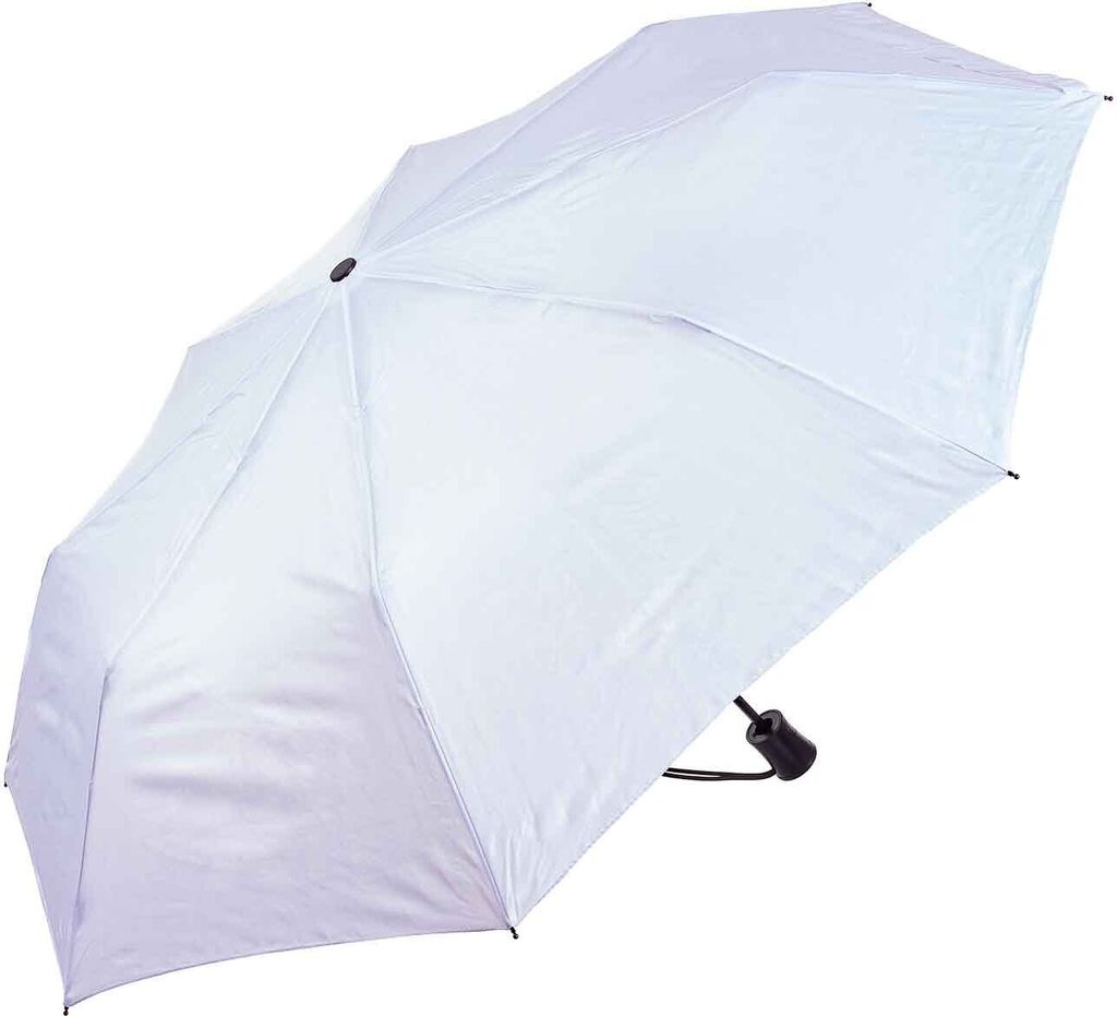 Happy Rain Mini AC Auf-/Automatik Regenschirm Ø 97 cm Durchmesser White
