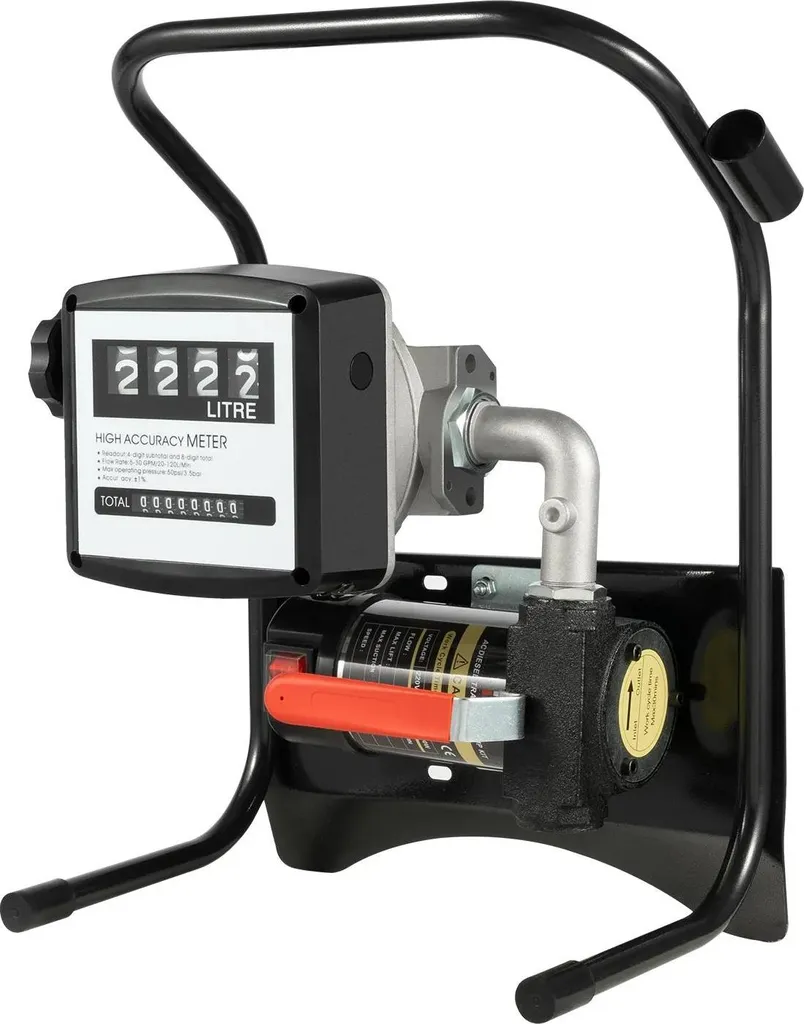 Pompe transfert 200W avec hauteur de refoulement 10m et débitmètre