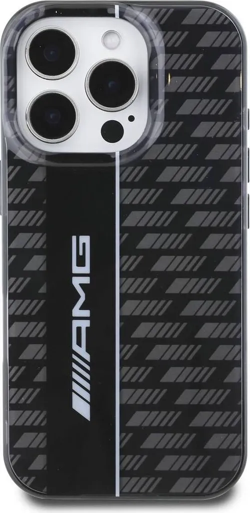 Protection iPhone 16 Pro Max Mercedes AMG Look Carbone pour Passionnés