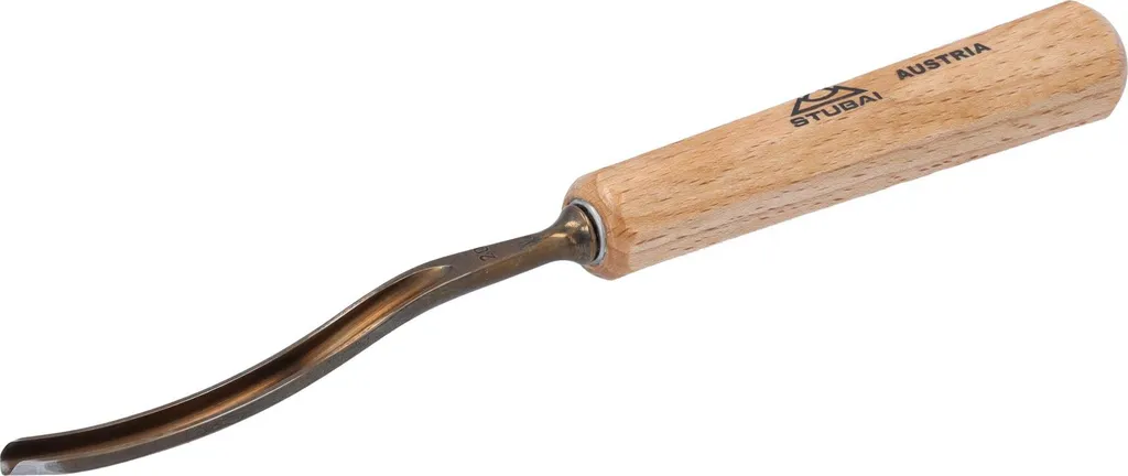 Scalpello Legno Stubai 4mm Curvo Serie 52 - Efficace e Resistente