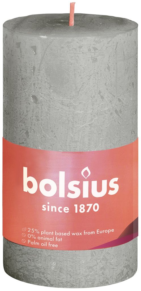 Bolsius Rustik Stumpenk.foggy green Obrázek produktu 