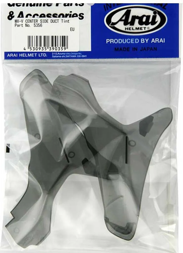 Cache Central Latéral Arrière de Rechange Arai MX-V Finition Tint Durable - 3