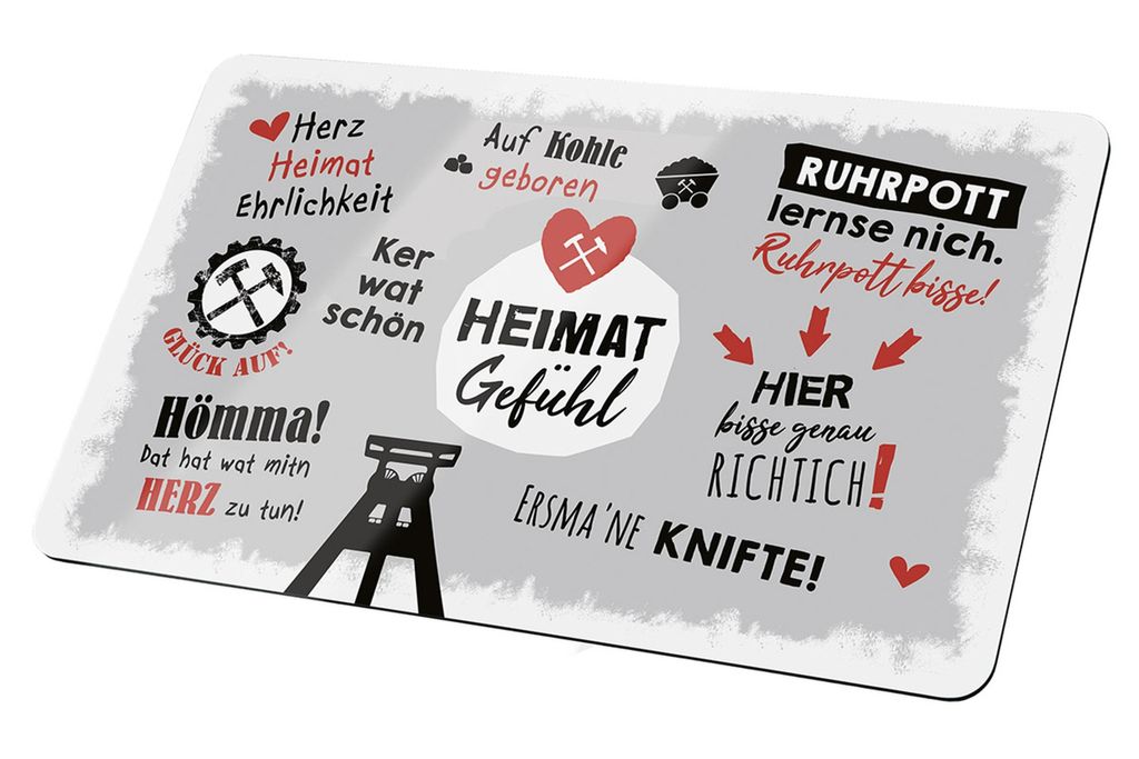 Gilde - 44570 - Frühstücksbrettchen, Heimatgefühl, Produktbild 
