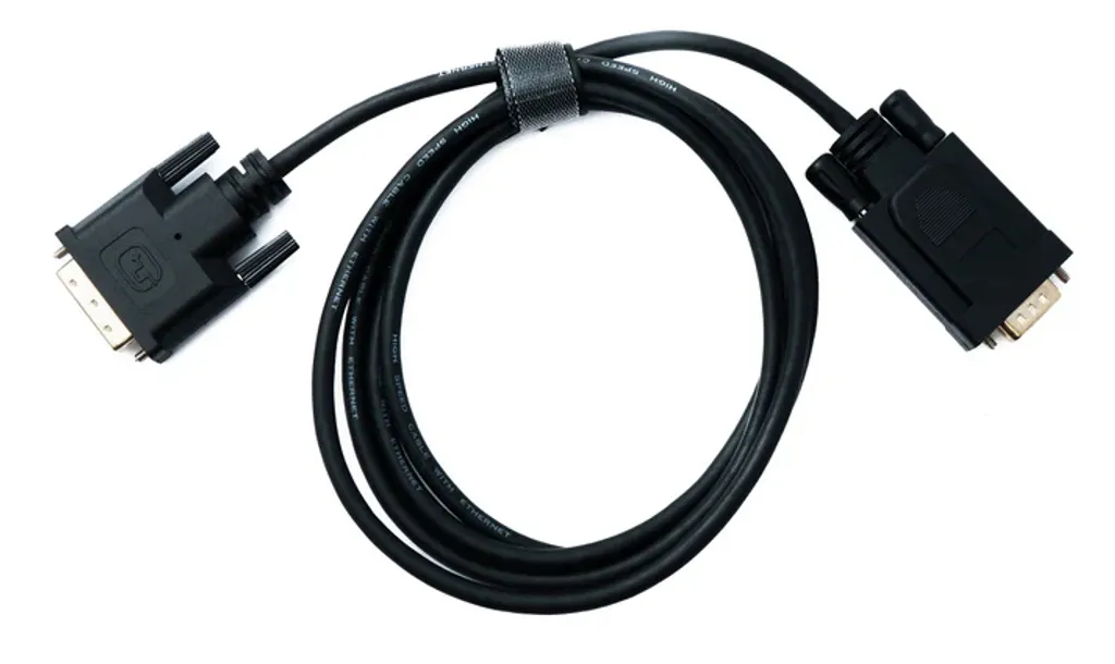 Cavo Video SYSTEM-S 2m DVI-D 24+1 a VGA - Montaggio Pannello con Viti