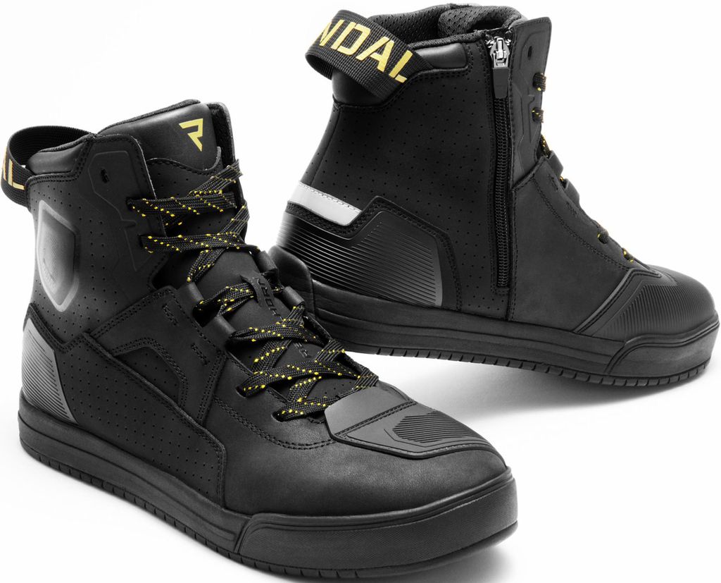 Rebelhorn Vandal 2 Damen Motorrad Schuhe, schwarz/gold, 40
