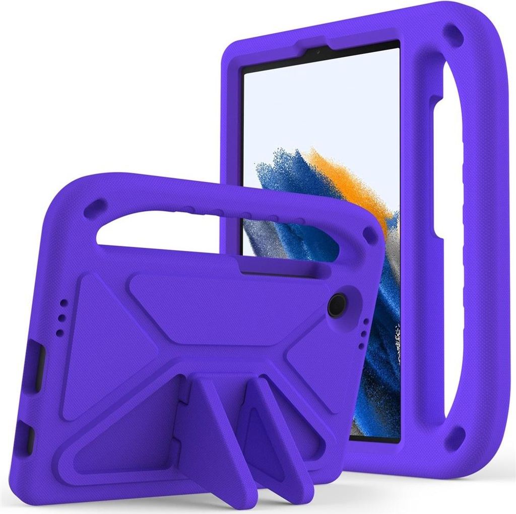 Samsung Galaxy Tab A11 / Tab A9 Hülle - Coverup Stoßfeste Kinderhülle - Violett
