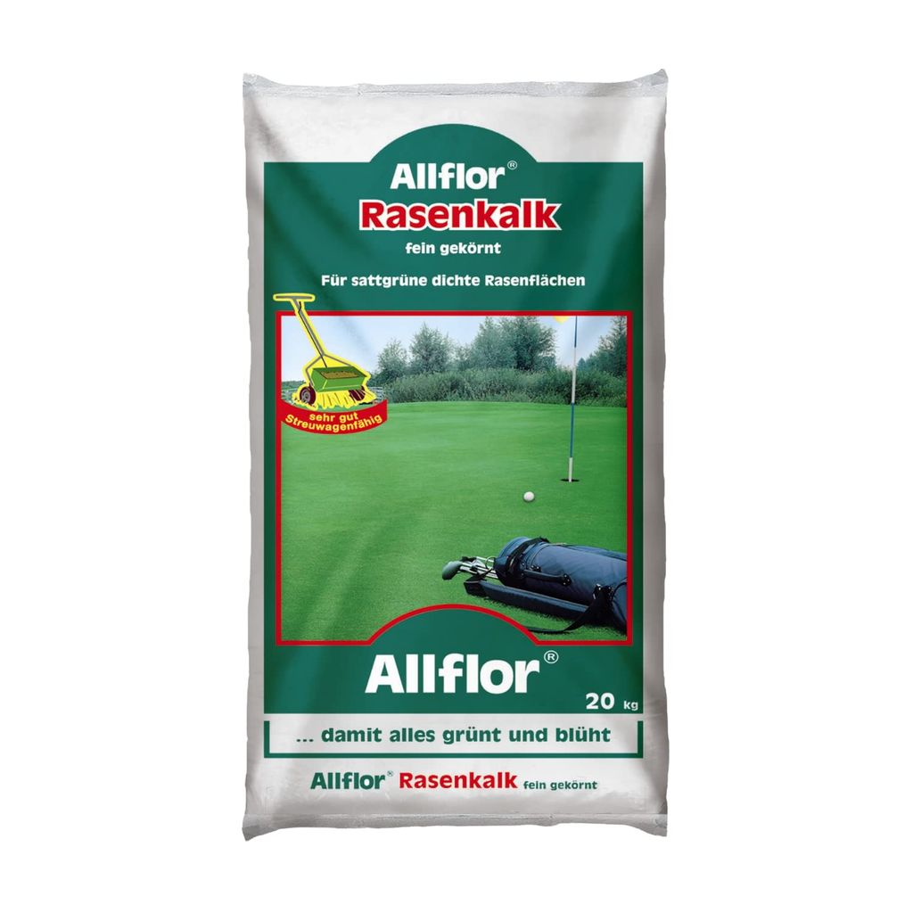 Allflor Rasenkalk, fein gekörnt, 20kg, mineralischer Kalk Produktbild 