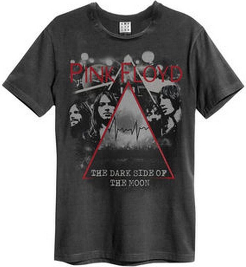 Amplified - "Pyramid Faces" T-Shirt für Herren/Damen Uni GD938 (XS) (Holzkohle)
