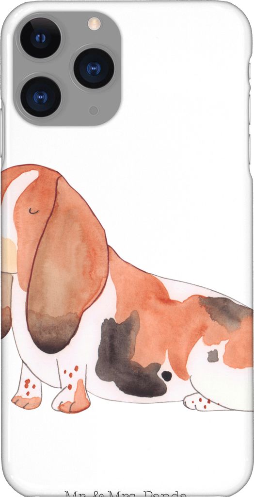 Mr. & Mrs. Panda Iphone 11 Pro Handyhülle Hund Basset Hound Produktbild 