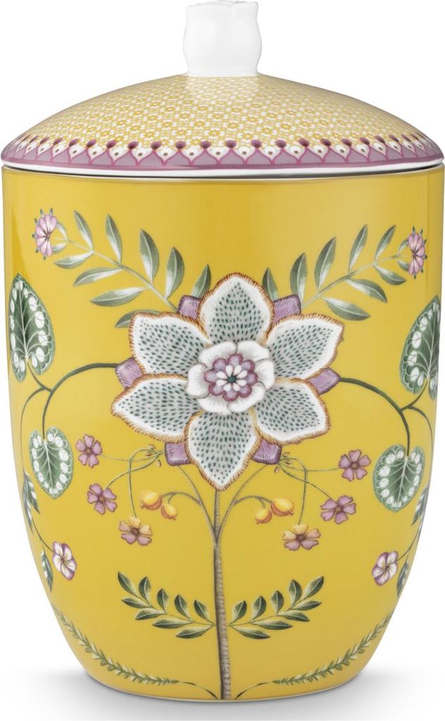 PIP STUDIO Lily&Lotus Yellow Aufbewahrungsdose 1,5l Produktbild 