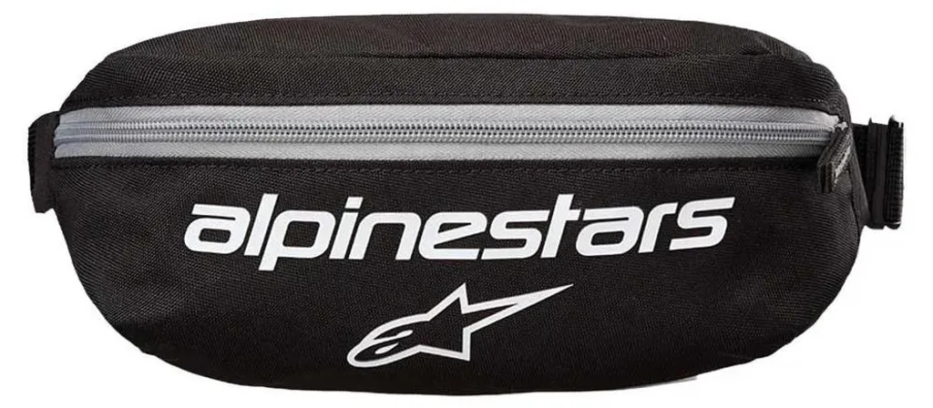 Sac banane Alpinestars Only Noir en tissu résistant et taille ajustable