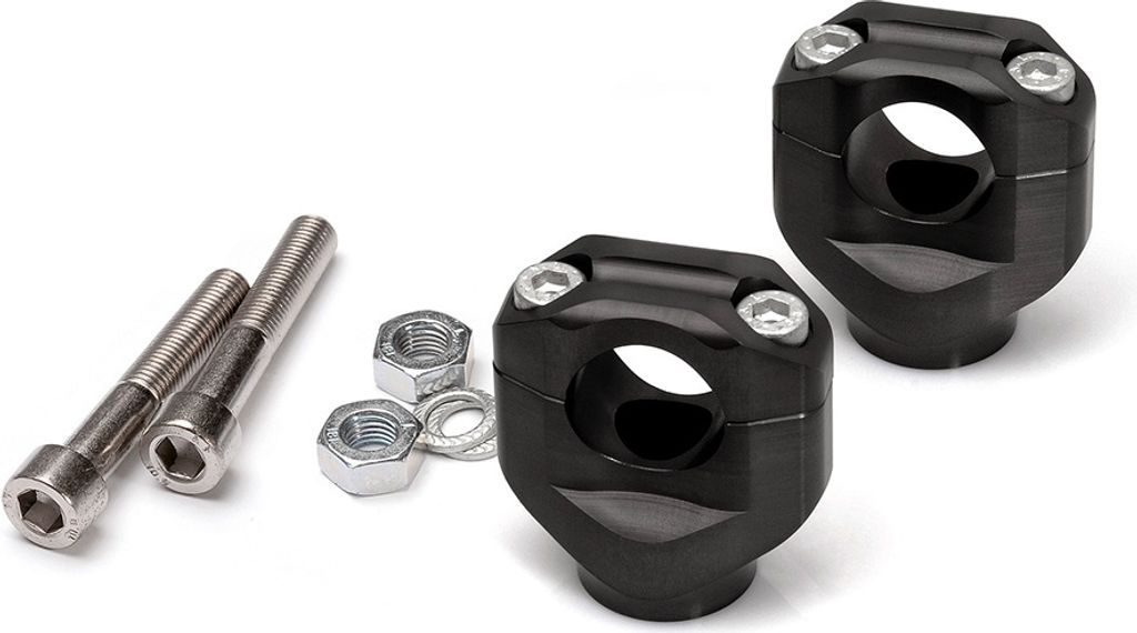 LSL Klemmbock 28,6 Kit KAWASAKI Z 900 RS /Cafe 18-, schwarz