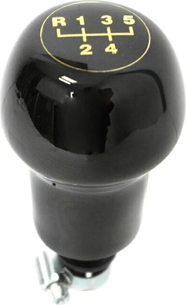 Pommeau levier de vitesse VW Caddy finition bois précieux noir 5 vit