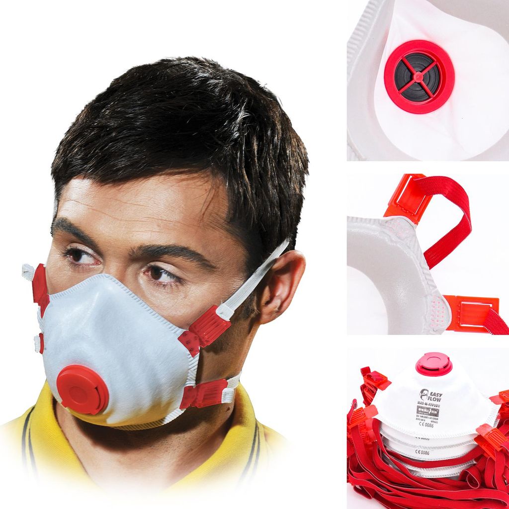 Staubmaske 10 STÜCK Feinstaubmaske Atemschutzmaske Produktbild 