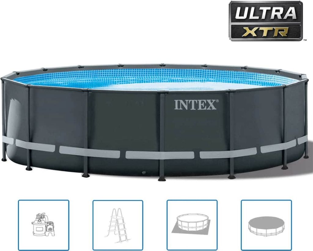 INTEX Pool-Set Ultra XTR Frame Rund 488x122 cm 26326GN