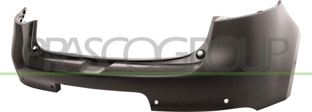 PRASCO Heckstoßstange Stoßfänger Hinten für RENAULT MEGANE III Grandtour (KZ0/1) Megane III Schrägheck (BZ0/1)