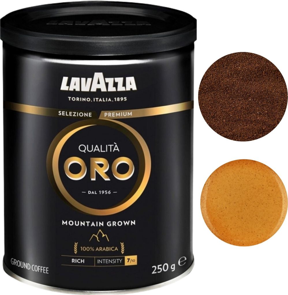 Lavazza Qualità Oro Mountain Grown kawa mielona 250g puszka Zdjęcie produktu 