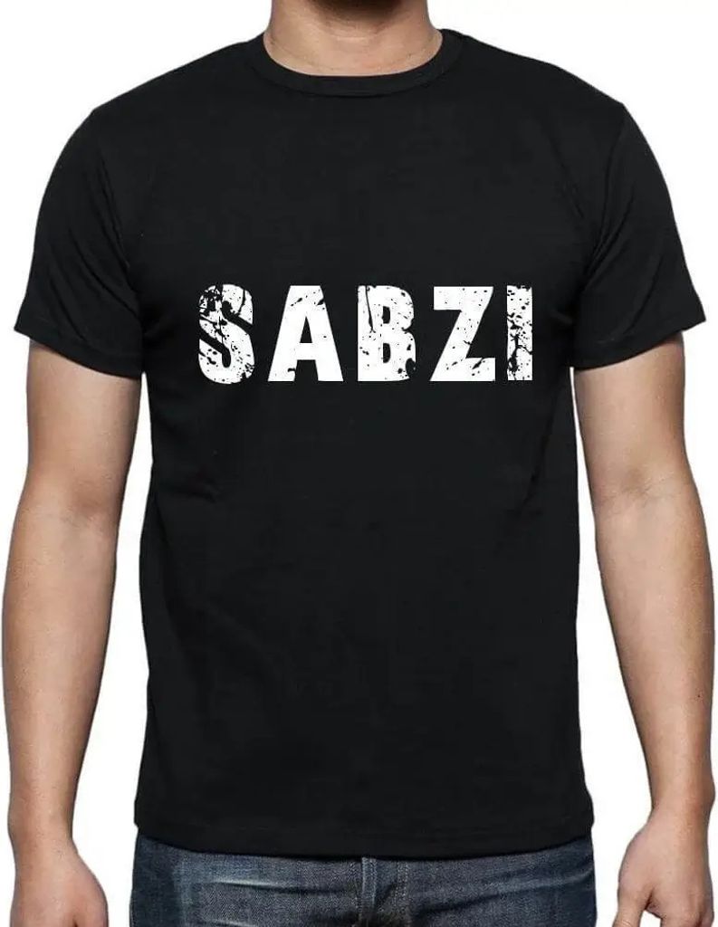 Herren Grafik T-Shirt Sabzi Öko-Verantwortlich Vintage Jahrgang Kurzarm Lustige Druck Geburtstag Geschenk Mann