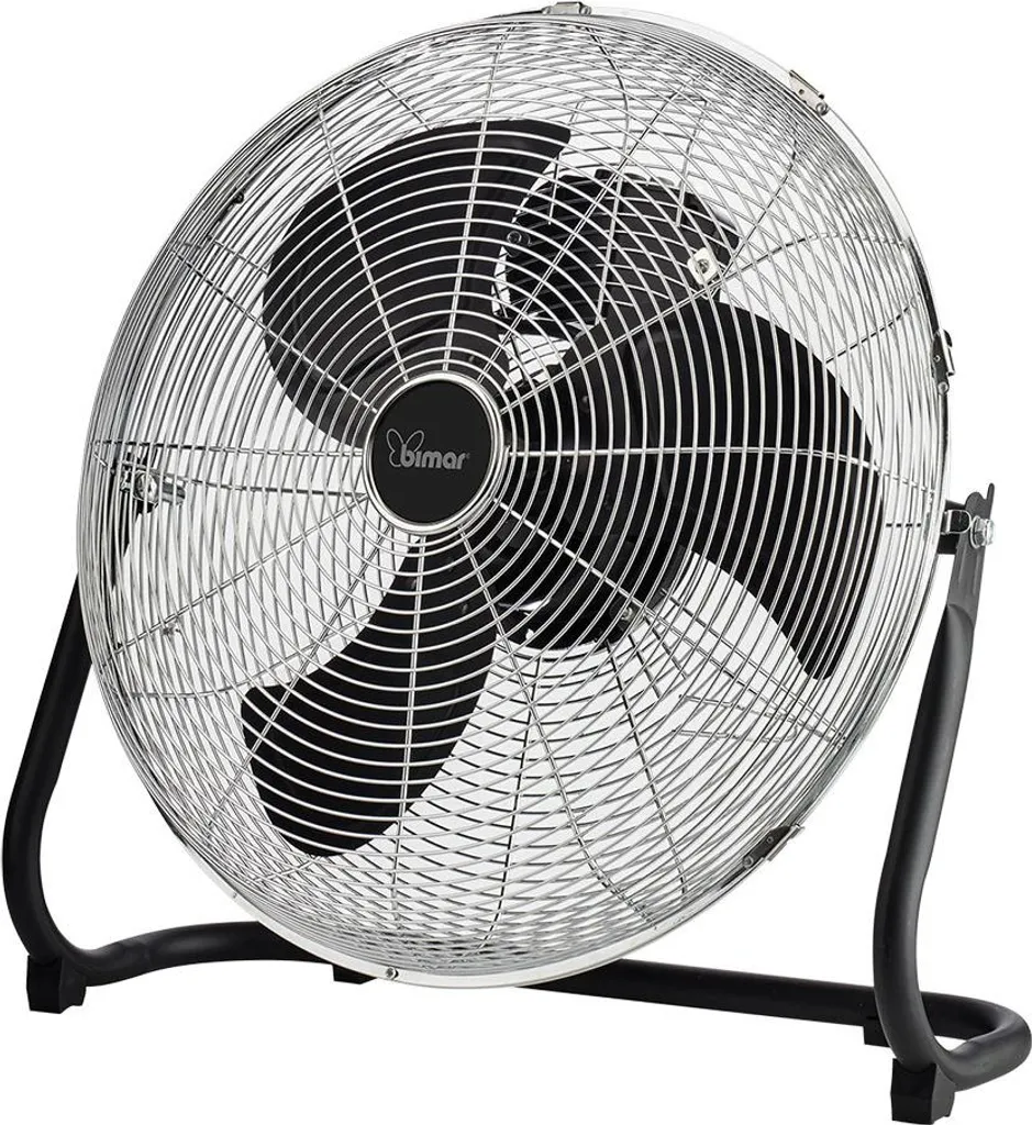 Bimar VS58, aeratore a lamelle per uso domestico, nero, corridoio, parete, 45 cm, 90°, alluminio