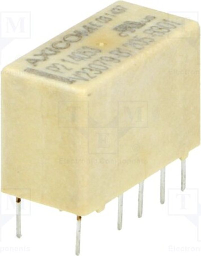1x Relais: elektromagnetisch 0,5A/125VAC USpule : 24VDC 2A 3-1393788-7 Elektroma