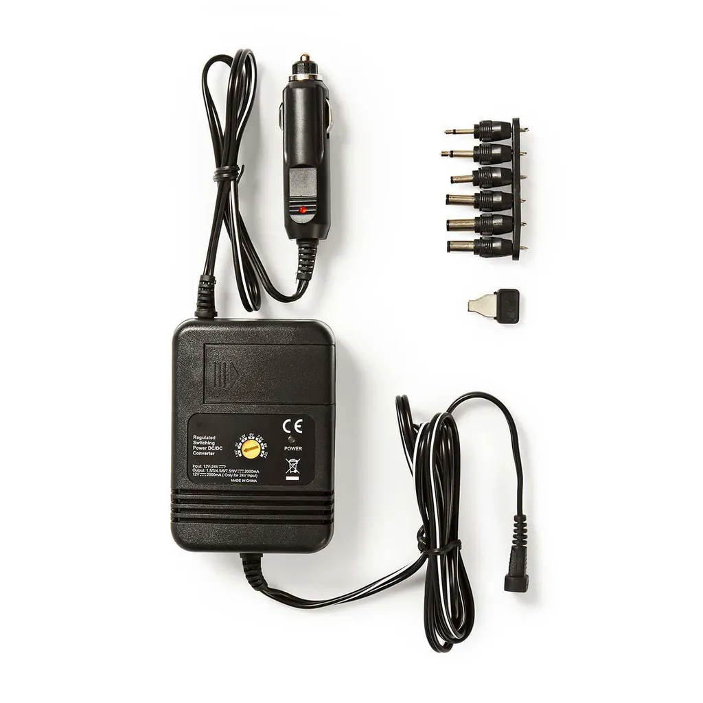 Adaptateur allume-cigare pour charger vos appareils en voyage avec 6 fiches