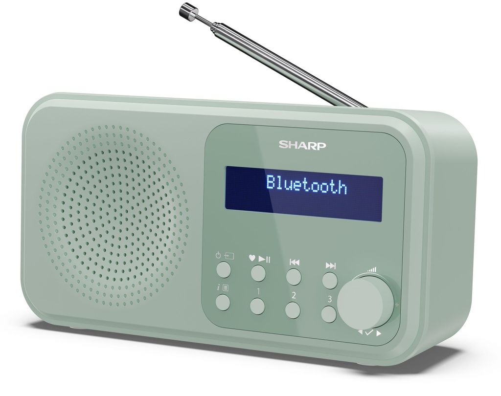 SHARP DR-P420(GN) Tragbares DAB+ Radio mit Bluetooth 5.3, Produktbild 