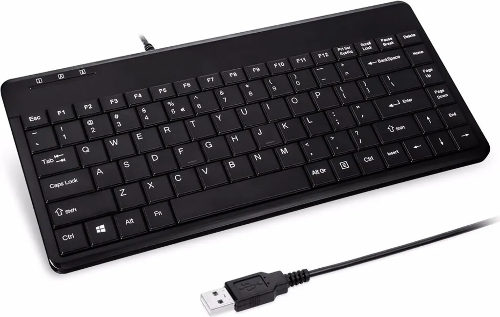 Clavier Compact Perixx PERIBOARD-409U USB à Touches Silencieuses - 2