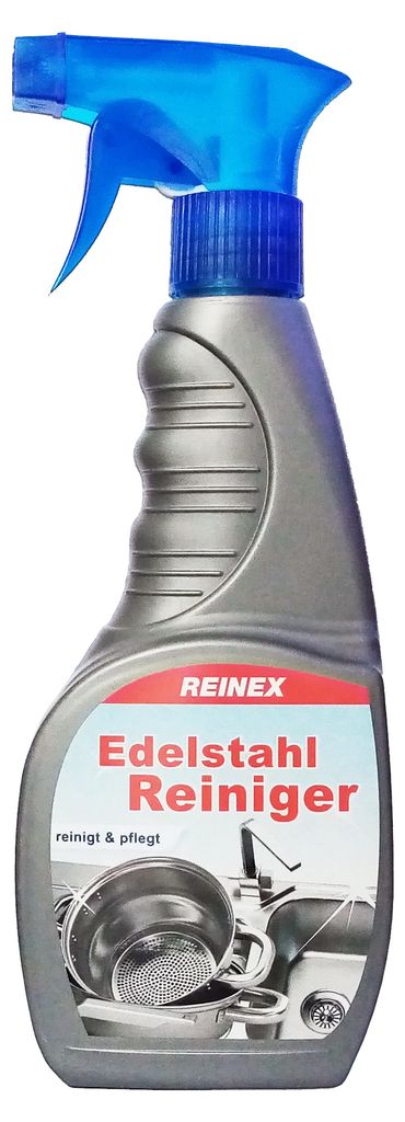 Reinex, Edelstahlreiniger mit Sprühpistole, 500 ml Produktbild 