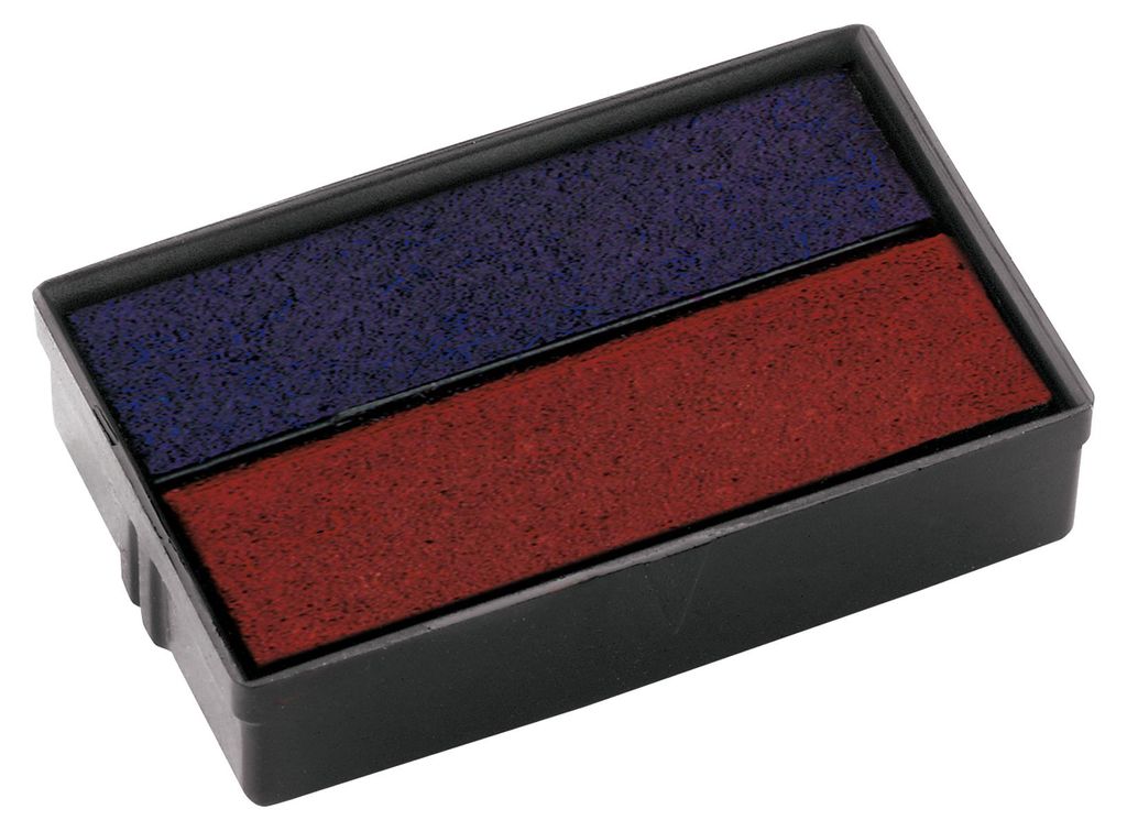 COLOP Stempelkissen E/10/2 107123 blau/rot Produktbild 