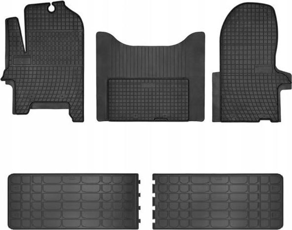 IVECO Daily 3 4 5 1999-2014 7 Personen Doka Brigade Gummimatten