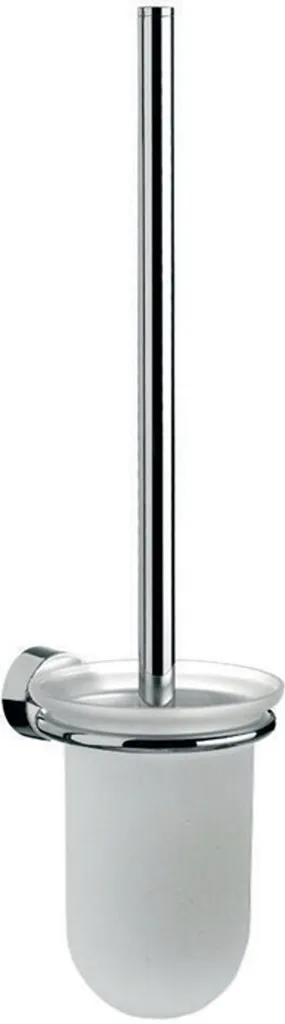 Emco Rondo 2 451500101 Set Scopino WC Parete Cristallo e Cromo