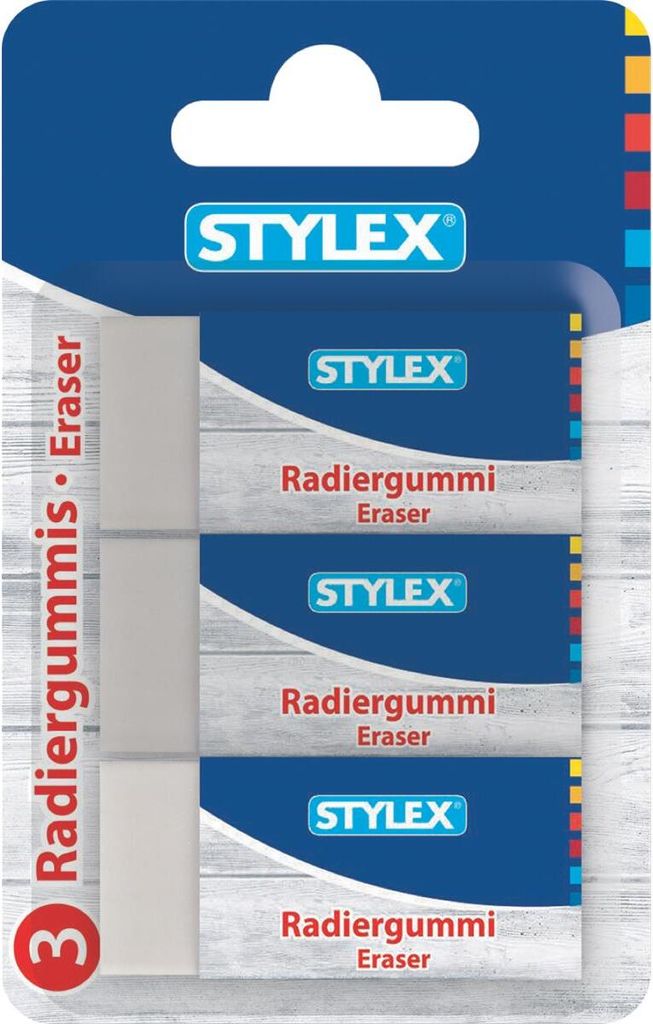 Guma, biela, s kartónovým puzdrom, balenie 3 ks Obrázok produktu 3
