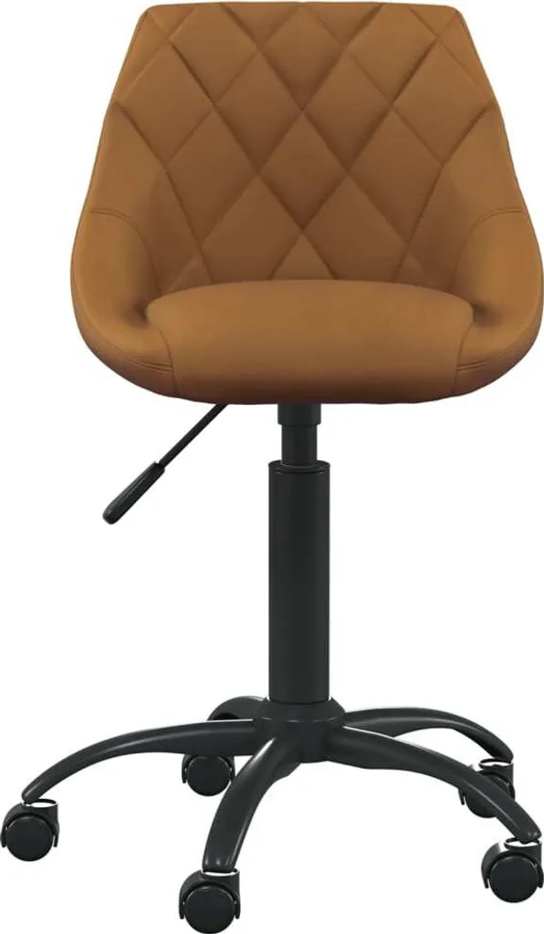 Poltrona Ufficio Velluto Marrone SYFAX™ | Comfort Executive e Design