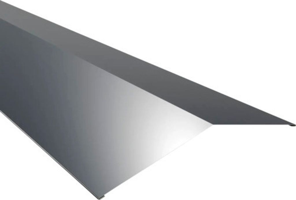 PRECIT Firstblech für Trapezblech anthrazitgrau RAL 7016 1000 mm x 250 mm x 250 mm x 0,5 mm