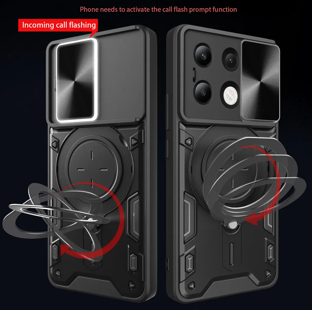 Custodia Xiaomi Redmi Note 13 4G Viola: Protezione Totale Antiurto - 6