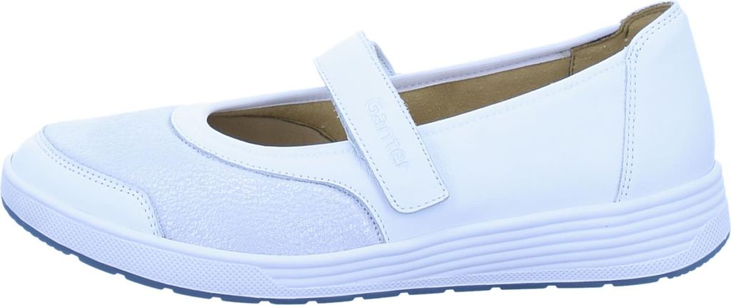 Ganter Komfort Slipper Klara Weiblich 31373531323539 Weiß 37 1/2 EU