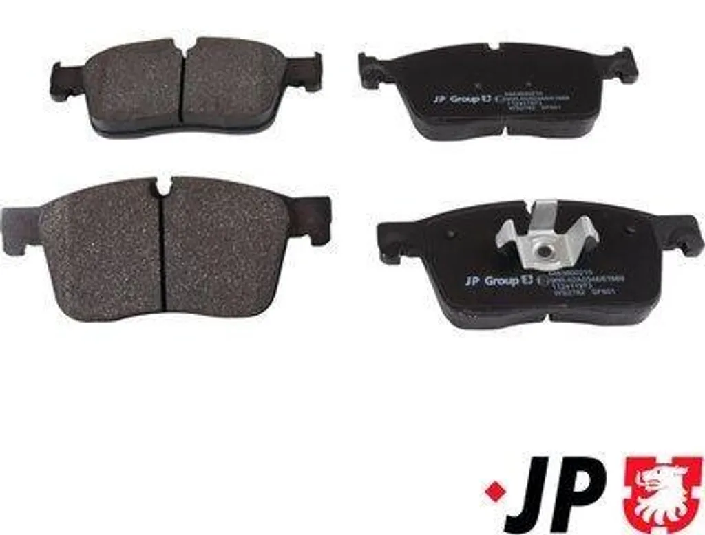 Plaquettes de frein anti-bruit pour Range Rover Velar L560 JP GROUP